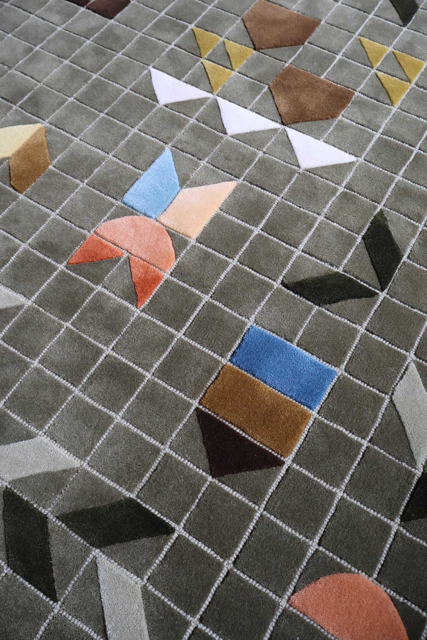 Trace Green Carpet by Volver