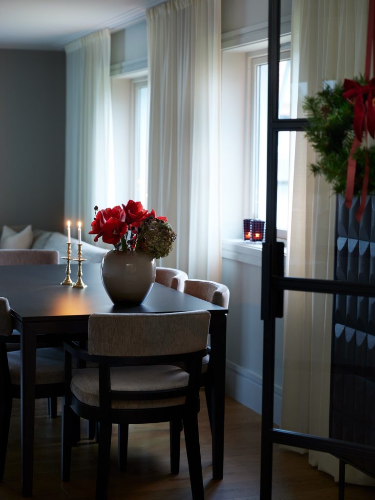 Wool curtain from Norsol