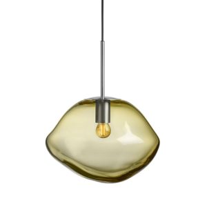 Crystal stone Oliven av Hadeland glassverkd Crystal stone Oliven av Hadeland glassverk