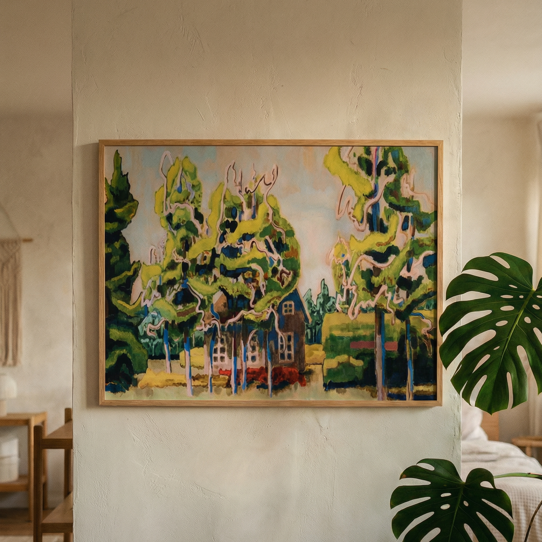 61°32’21.1”N 11°72’89.1”E kunst print