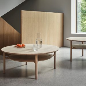 JAR Sofabord fra Tonning & Stryn, med hviteik finnish