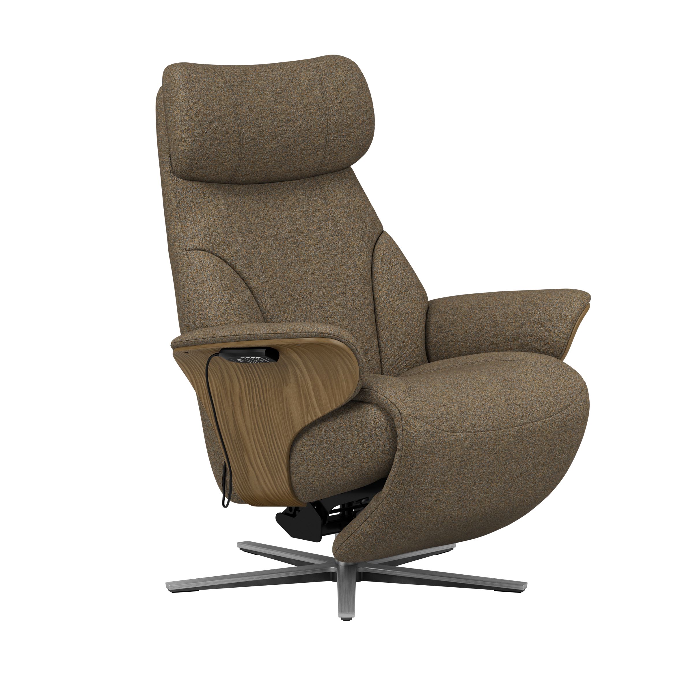Adam lenestol i Bloom Taupe tekstil til moderne stue av Stressless