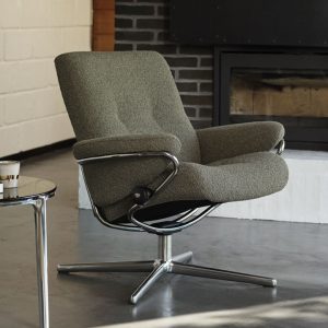 Berlin Armchair with Cross legs, by stressless