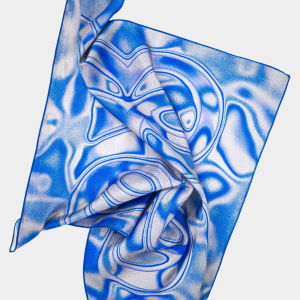 Lightweight, breathable bandanas in a silk–cotton blend for movement.