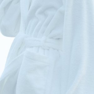 Abate Dressing Gown in 100% Oeko-tex certified fine merino wool, woven in northern Portugal and combines natural warmth with a light and airy feel.
