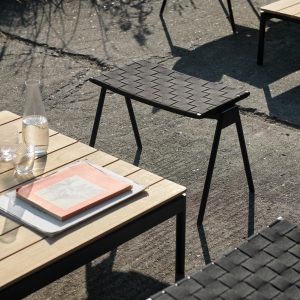 Ville loungechair footstool, designed by Anderssen & Voll for &Tradition