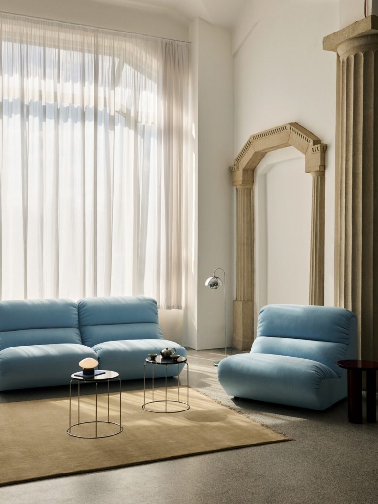 Hi Lo AV54 Sofa from &Tradition, designed by Anderssen & Voll.