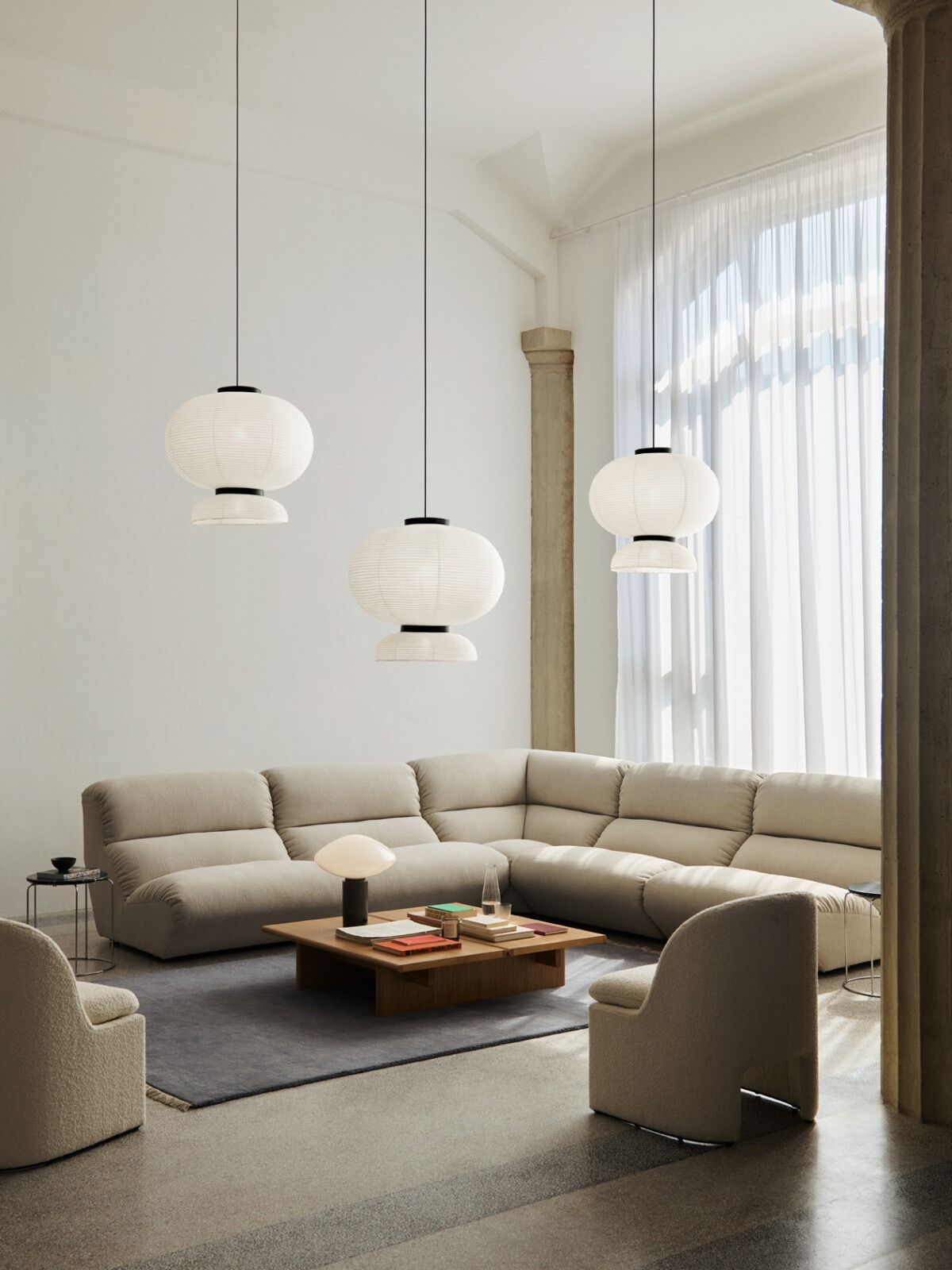 Hi Lo AV54 Sofa from &Tradition, designed by Anderssen & Voll.