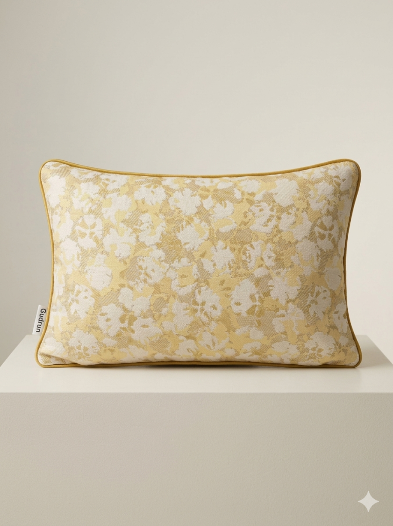 Bella Pillow 40x60 Yellow by Gudrun Design