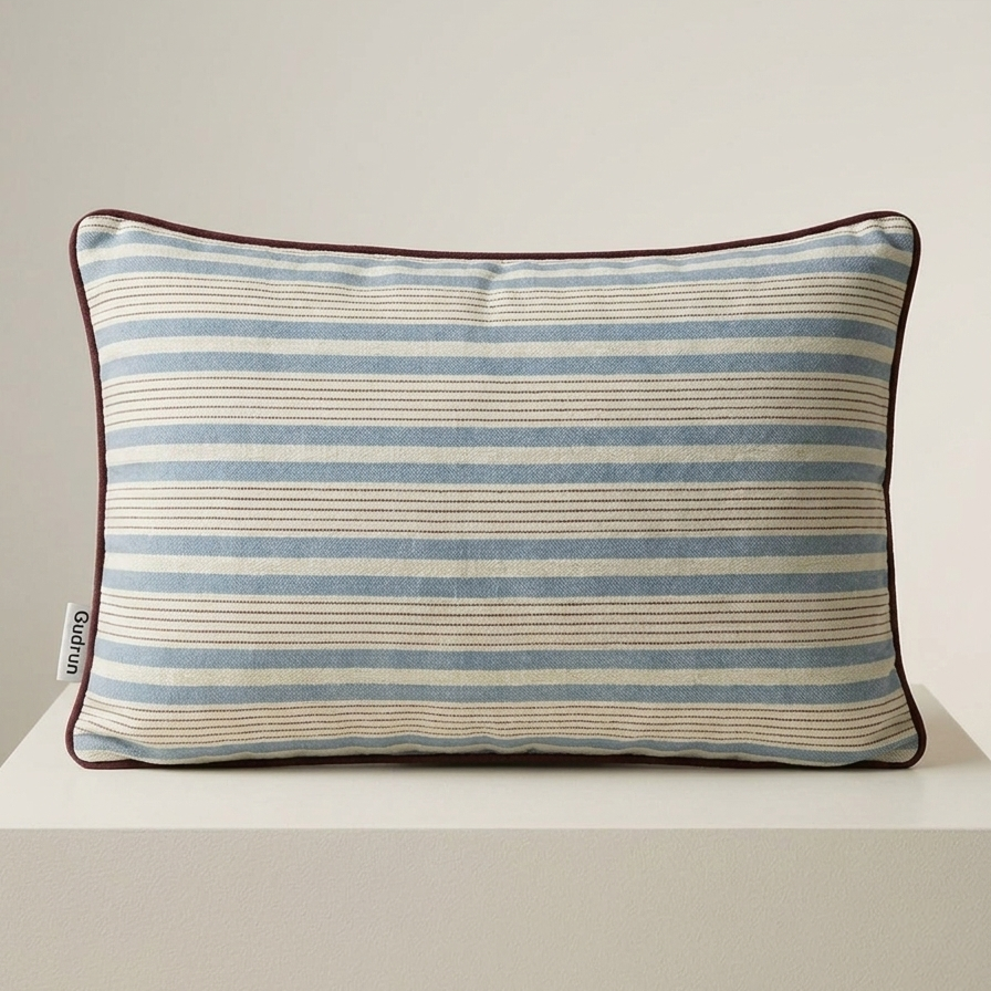 Skjærgårdstriper Pute 40×60 cm