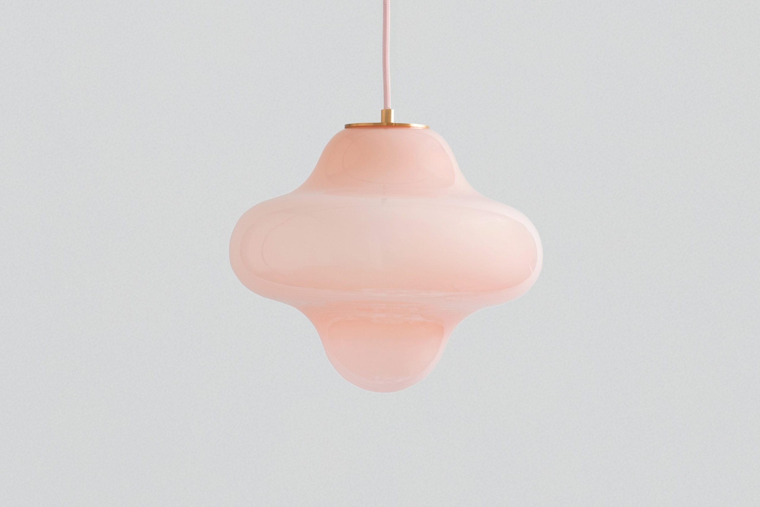 Marshmallow glass ceiling lamp designed by House of Holmendal