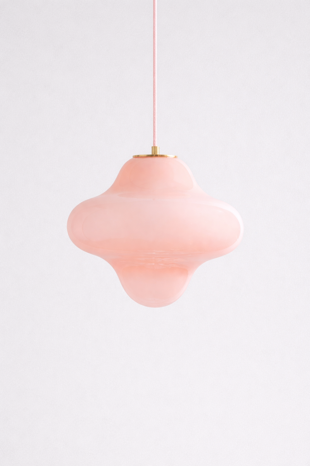 Marshmallow taklampe | Pink Opaline