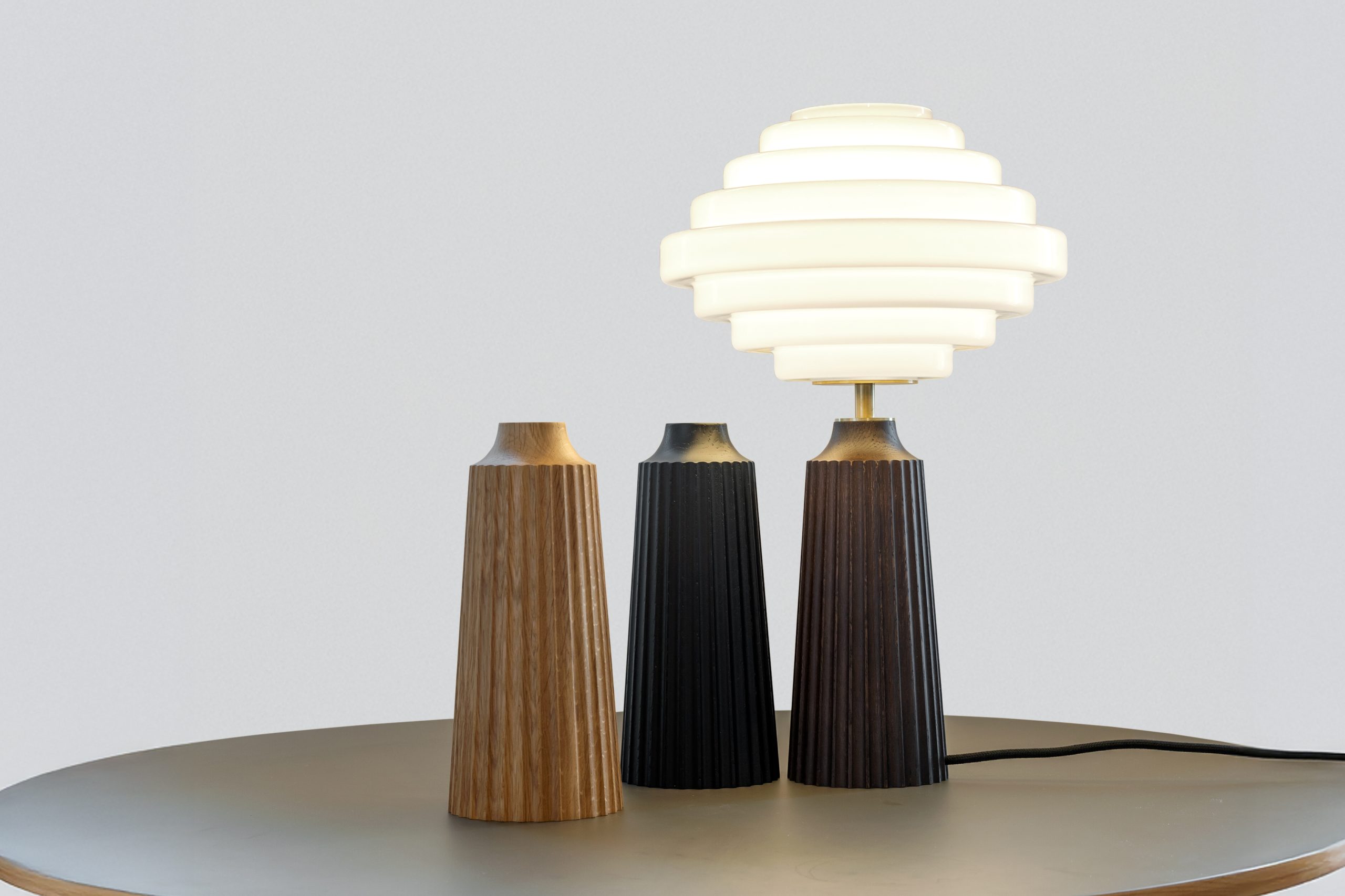 Step by Step (premium) table lamp designed and produced by House of Holmendal
