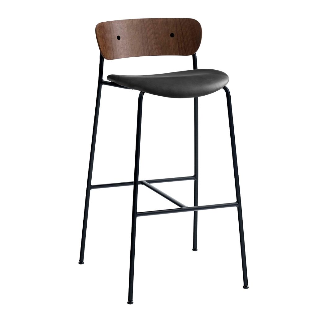 Pavilion AV10 bar stool from &Tradition, designed by Anderssen & Voll