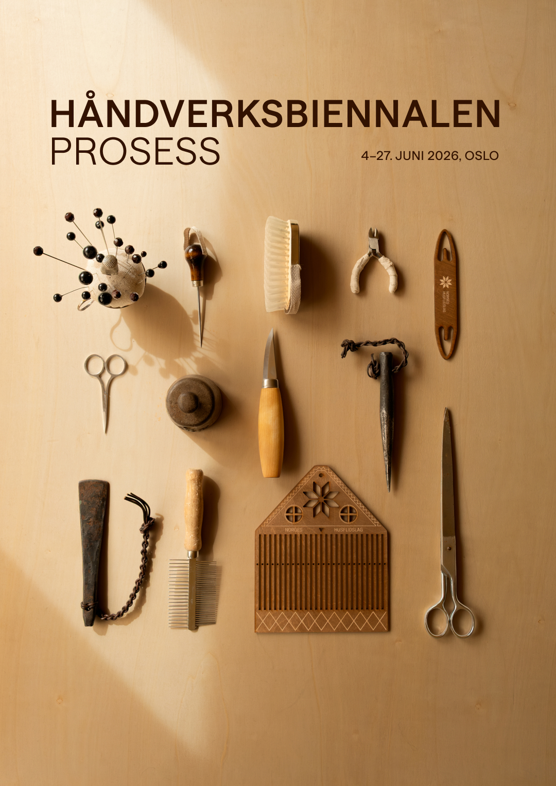Håndverksbiennalen PROCESS 4 – 28. JUNI 2026 NOVOOI, OSLO