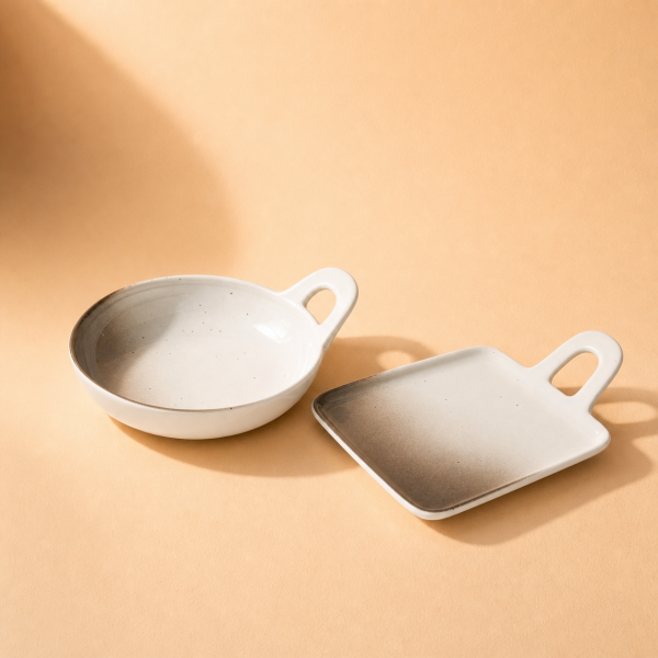 Figgjo Skygge plate with handle