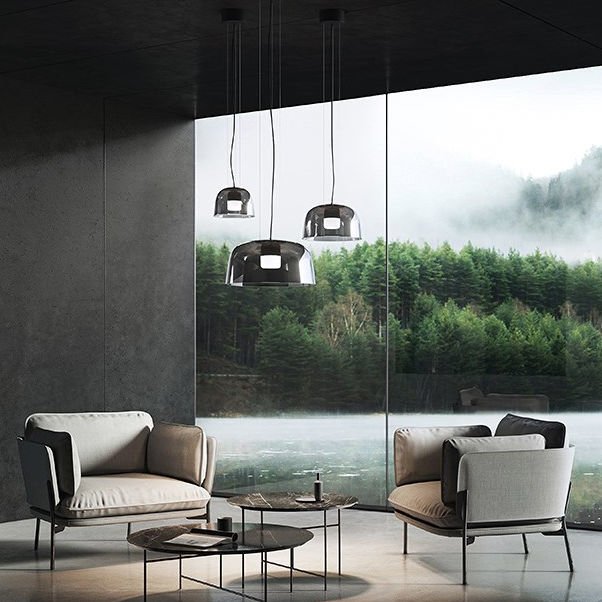 Luxo ELV pendant lamp – studio photo on neutral background
